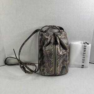 Aimee Kestenberg Leather Crossbody Snake Multicolored Bag